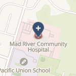 Mad River Community Hospital on map