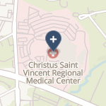 Christus St Vincent Regional Medical Center on map