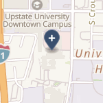 University Hospital s u n y Health Science Center on map