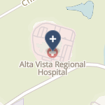 Alta Vista Regional Hospital on map