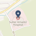 Sutter Amador Hospital on map
