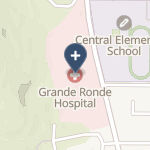 Grande Ronde Hospital on map