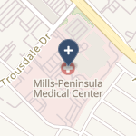 Mills-Peninsula Medical Center on map