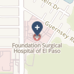 Foundation Surgical Hospital Of El Paso on map