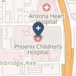 Phoenix Children's Hospital on map