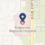 Ridgecrest Regional Hospital on map