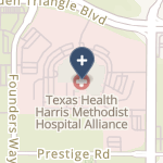 Texas Health Harris Methodist Hospital Alliance on map