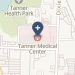 Tanner Medical Center - Carrollton on map