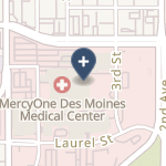 Mercy Medical Center-Des Moines on map