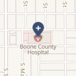 Boone County Hospital on map
