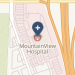 Mountainview Hospital on map