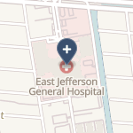 East Jefferson General Hospital on map