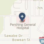 Pershing General Hospital on map