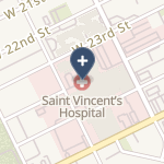 Saint Vincent Hospital on map