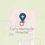 Lecom Health Corry Memorial Hospital on map