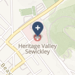 Heritage Valley Sewickley on map