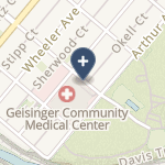 Geisinger-Community Medical Center on map
