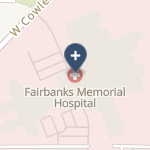 Fairbanks Memorial Hospital on map
