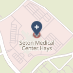 Seton Medical Center Hays on map
