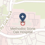 Methodist Stone Oak Hospital on map
