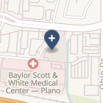 The Heart Hospital Baylor Plano on map