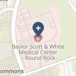 Scott & White Hospital-Round Rock on map