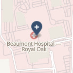 Beaumont Hospital, Royal Oak on map