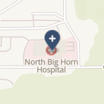 North Big Horn Hospital District on map