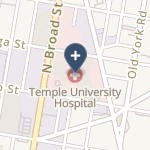 Temple University Hospital on map