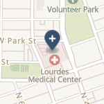 Lourdes Medical Center on map