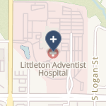 Centura Health-Littleton Adventist Hospital on map