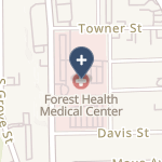 Forest Health Medical Center on map