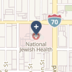 National Jewish Health on map