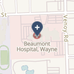 Beaumont Hospital - Wayne on map