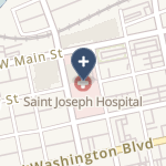 St Joseph Hospital on map