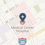 Medical Center Hospital on map