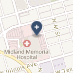 Midland Memorial Hospital on map