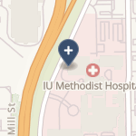 Indiana University Health on map