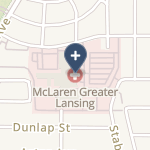 Mclaren Greater Lansing on map
