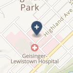 Geisinger-Lewistown Hospital on map