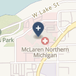 Mclaren Northern Michigan on map