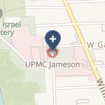 Upmc Jameson on map