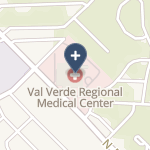 Val Verde Regional Medical Center on map