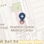 Anaheim Global Medical Center on map