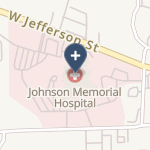 Johnson Memorial Hospital on map