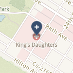 King's Daughters' Medical Center on map