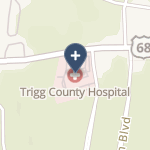 Trigg County Hospital on map