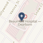 Beaumont Hospital - Dearborn on map