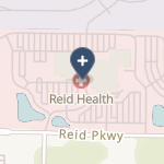 Reid Health on map