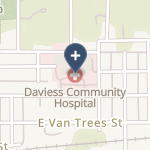 Daviess Community Hospital on map
